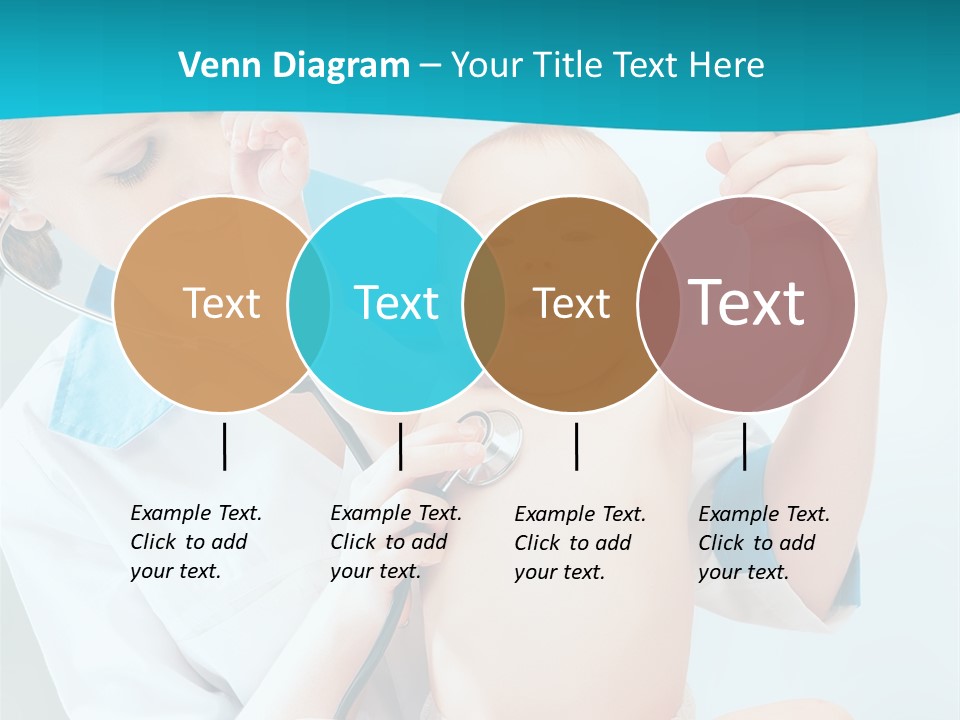 Diagnostic Assistance Stethoscope PowerPoint Template