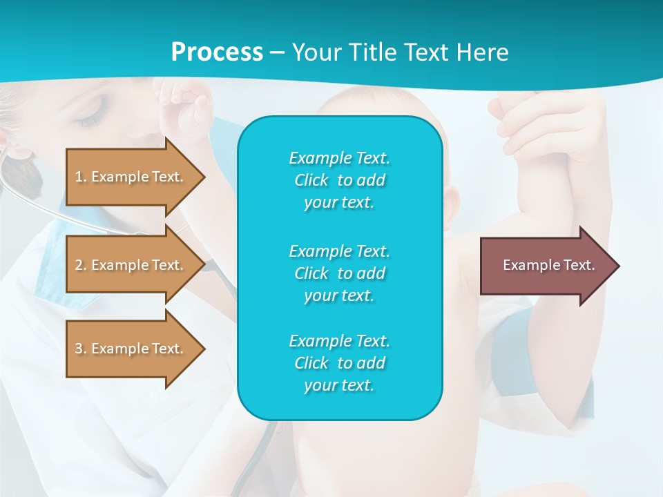 Diagnostic Assistance Stethoscope PowerPoint Template