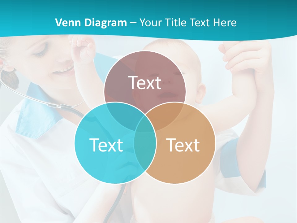 Diagnostic Assistance Stethoscope PowerPoint Template