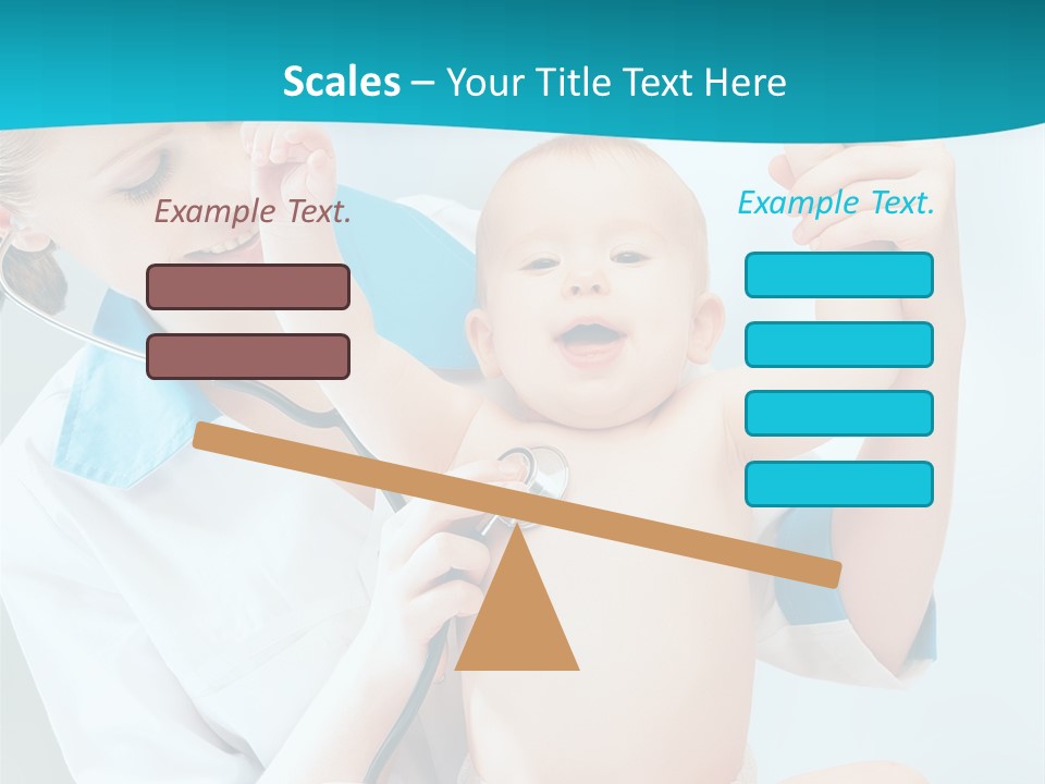 Diagnostic Assistance Stethoscope PowerPoint Template