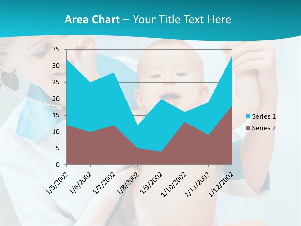Diagnostic Assistance Stethoscope PowerPoint Template