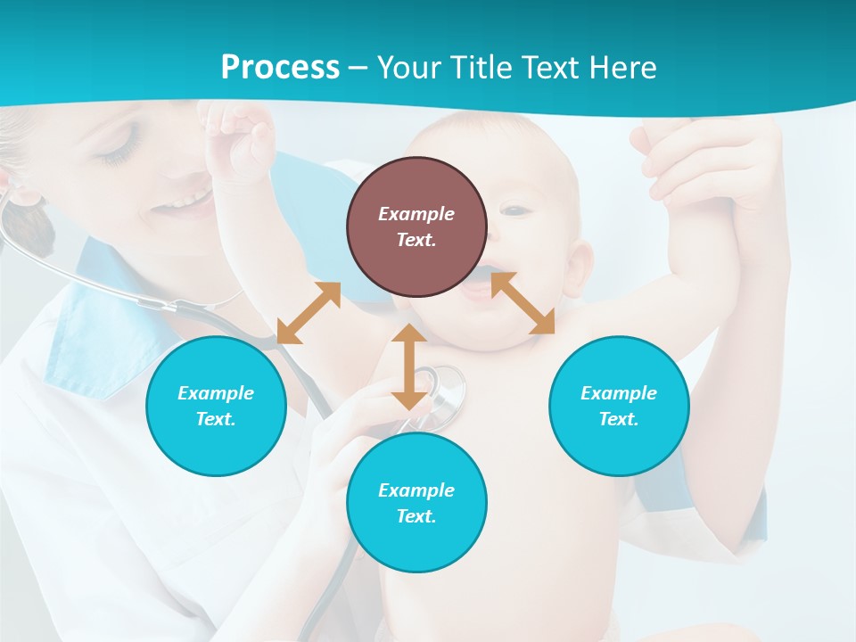 Diagnostic Assistance Stethoscope PowerPoint Template