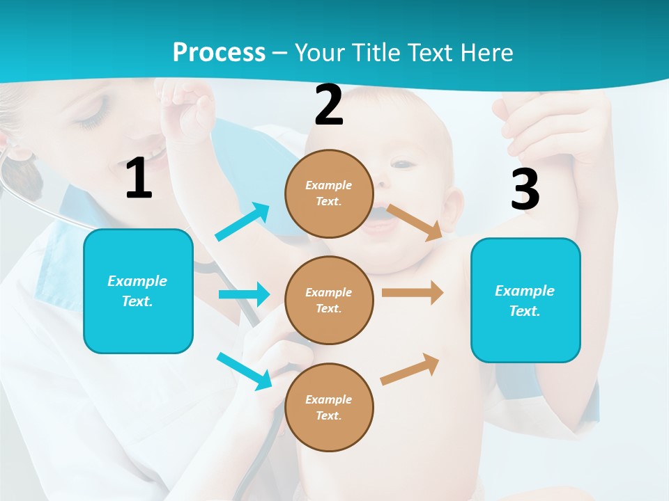 Diagnostic Assistance Stethoscope PowerPoint Template