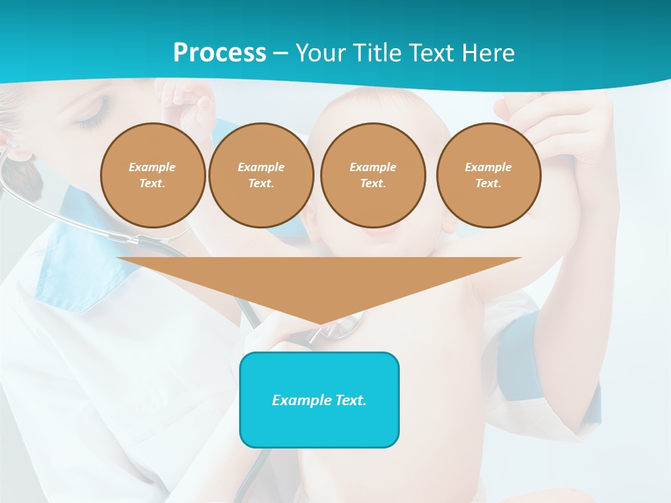 Diagnostic Assistance Stethoscope PowerPoint Template