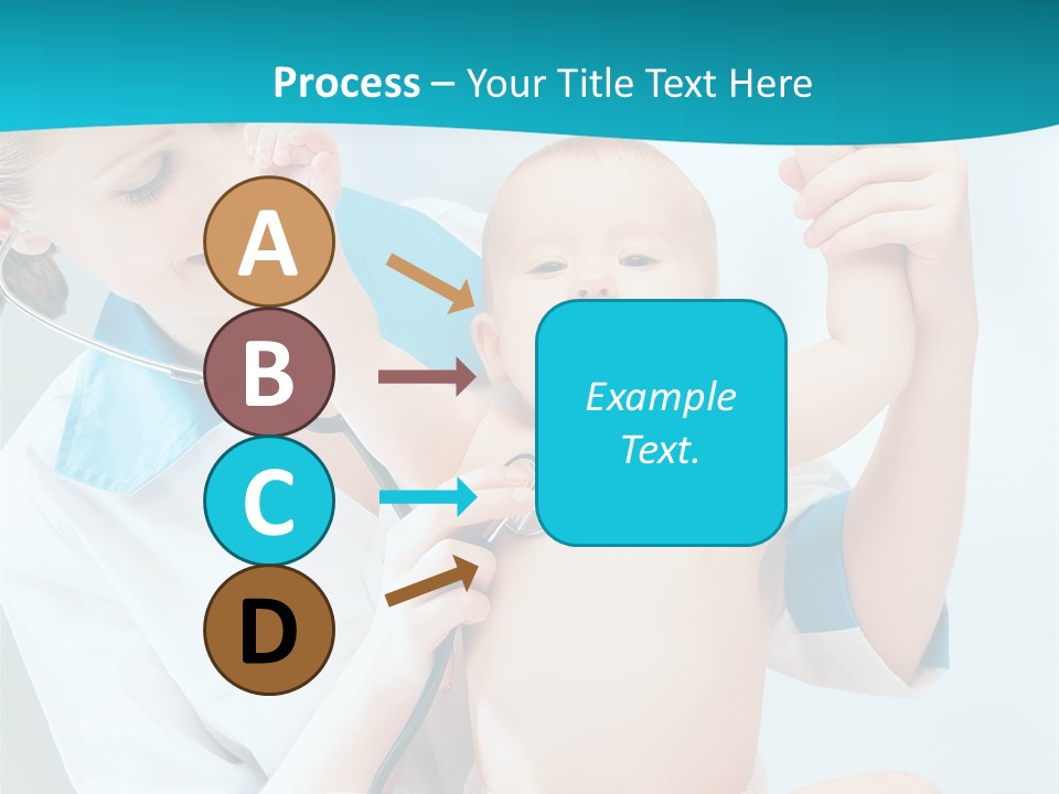 Diagnostic Assistance Stethoscope PowerPoint Template