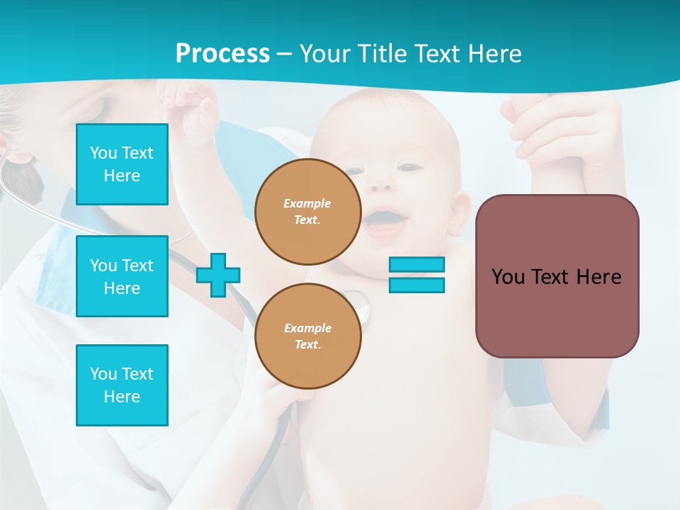 Diagnostic Assistance Stethoscope PowerPoint Template