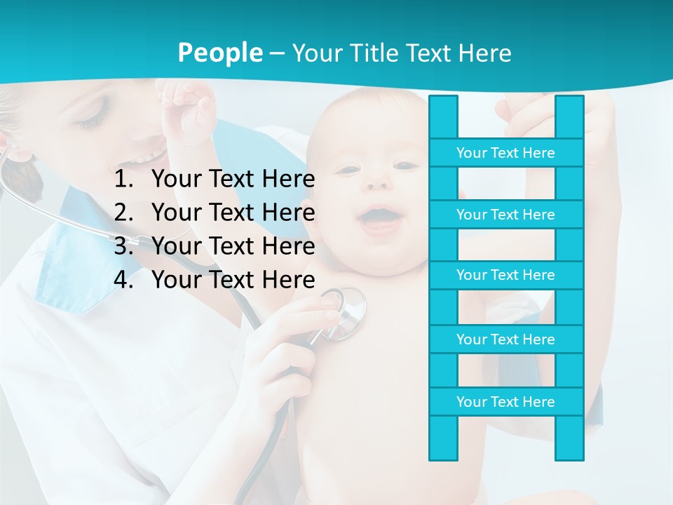 Diagnostic Assistance Stethoscope PowerPoint Template