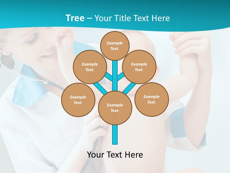 Diagnostic Assistance Stethoscope PowerPoint Template