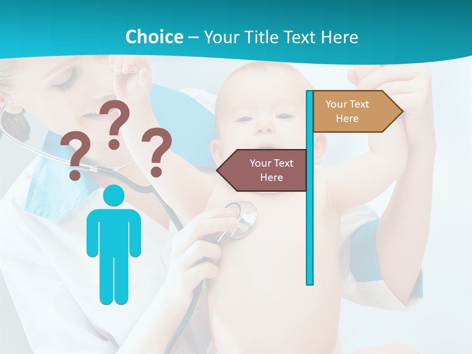 Diagnostic Assistance Stethoscope PowerPoint Template
