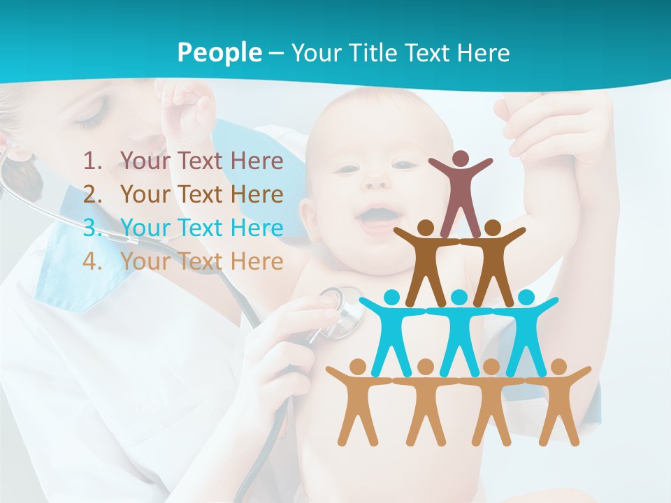 Diagnostic Assistance Stethoscope PowerPoint Template