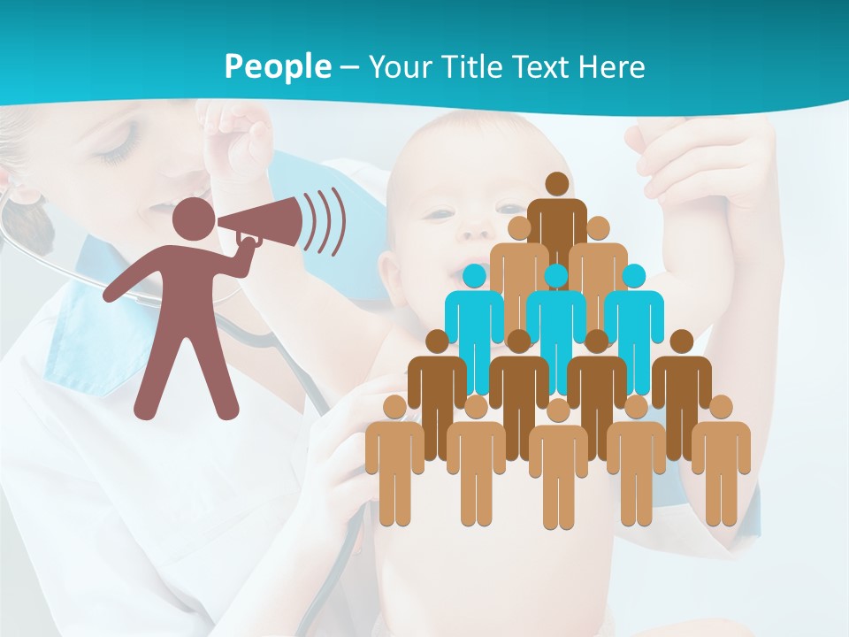 Diagnostic Assistance Stethoscope PowerPoint Template