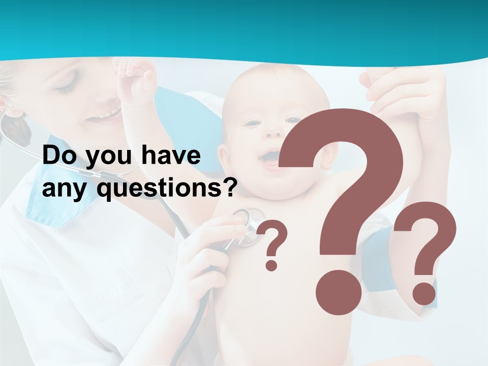 Diagnostic Assistance Stethoscope PowerPoint Template