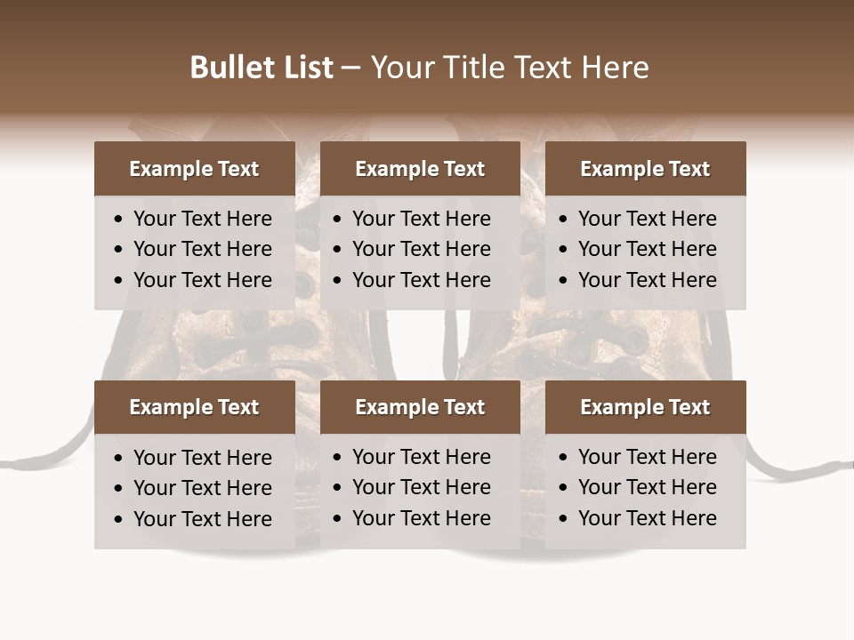 Clothes Isolated Old PowerPoint Template