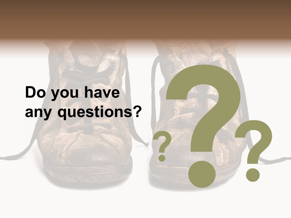 Clothes Isolated Old PowerPoint Template