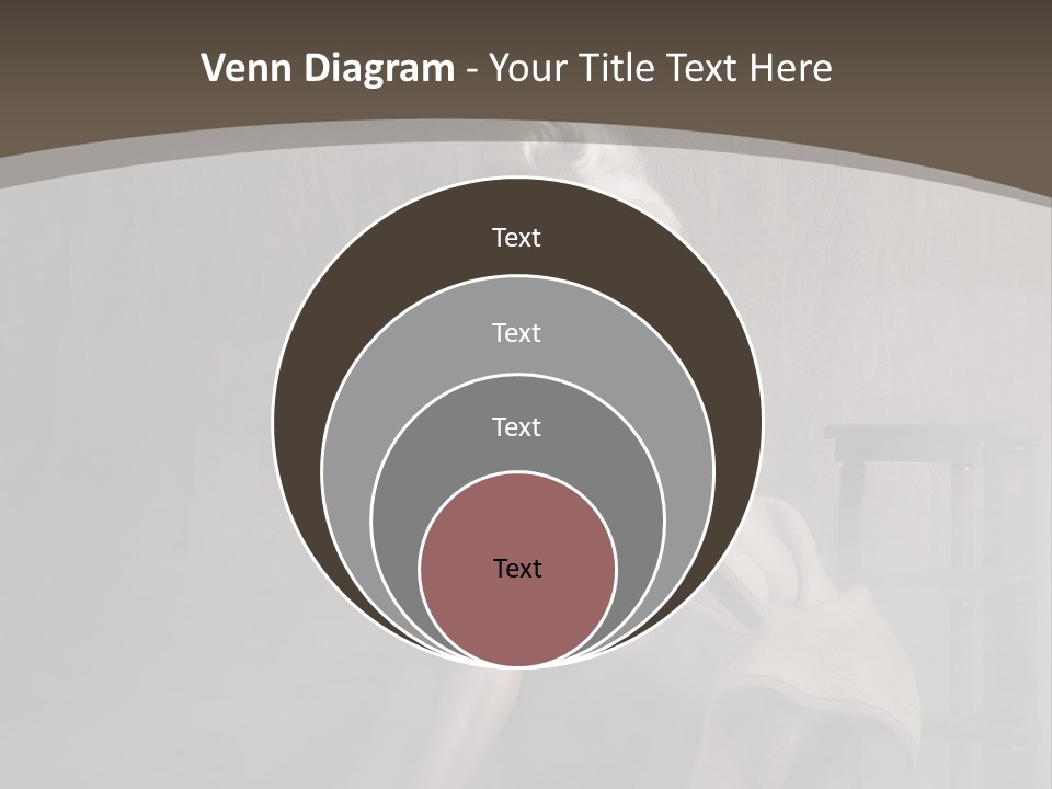 Weiblich Haare Hell PowerPoint Template