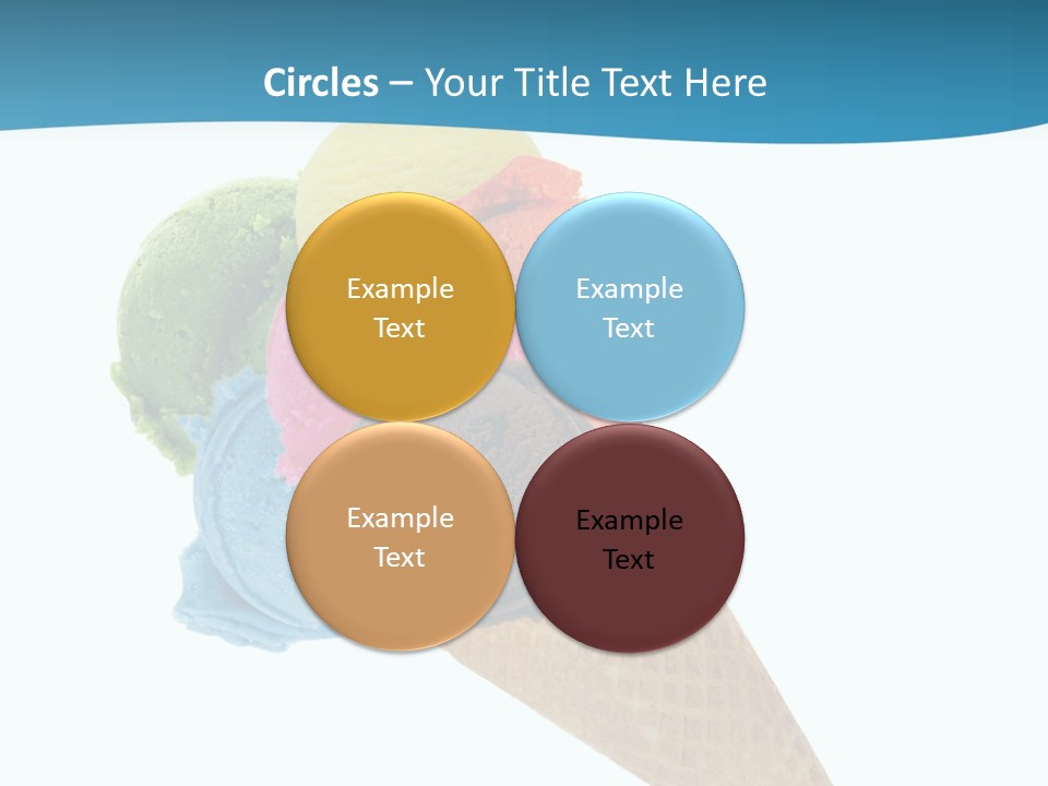 Cream Milk Sweet PowerPoint Template