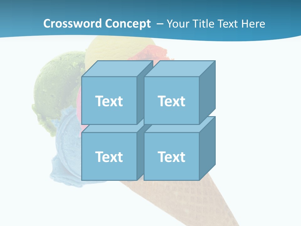 Cream Milk Sweet PowerPoint Template