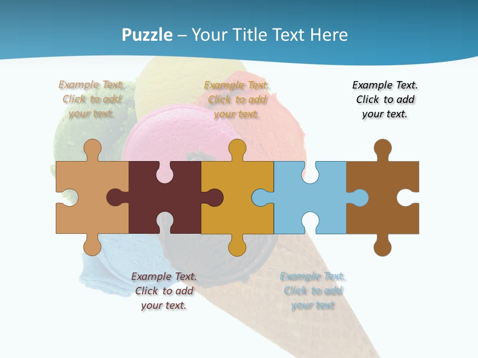 Cream Milk Sweet PowerPoint Template