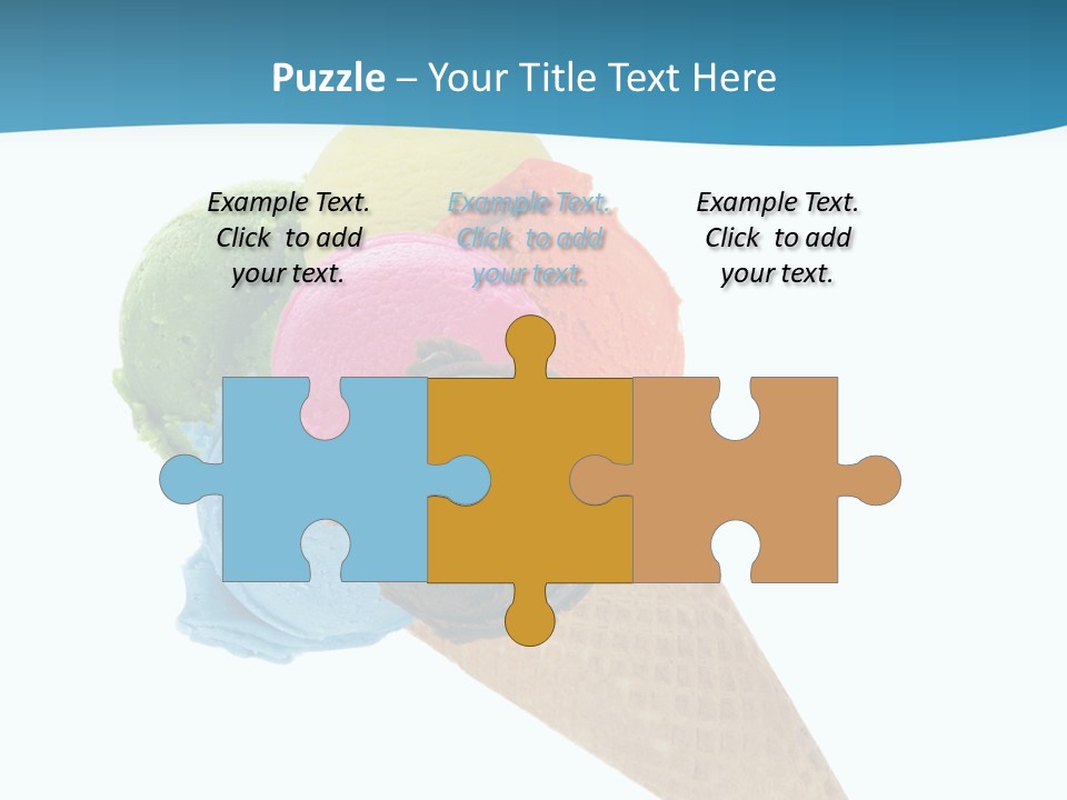 Cream Milk Sweet PowerPoint Template