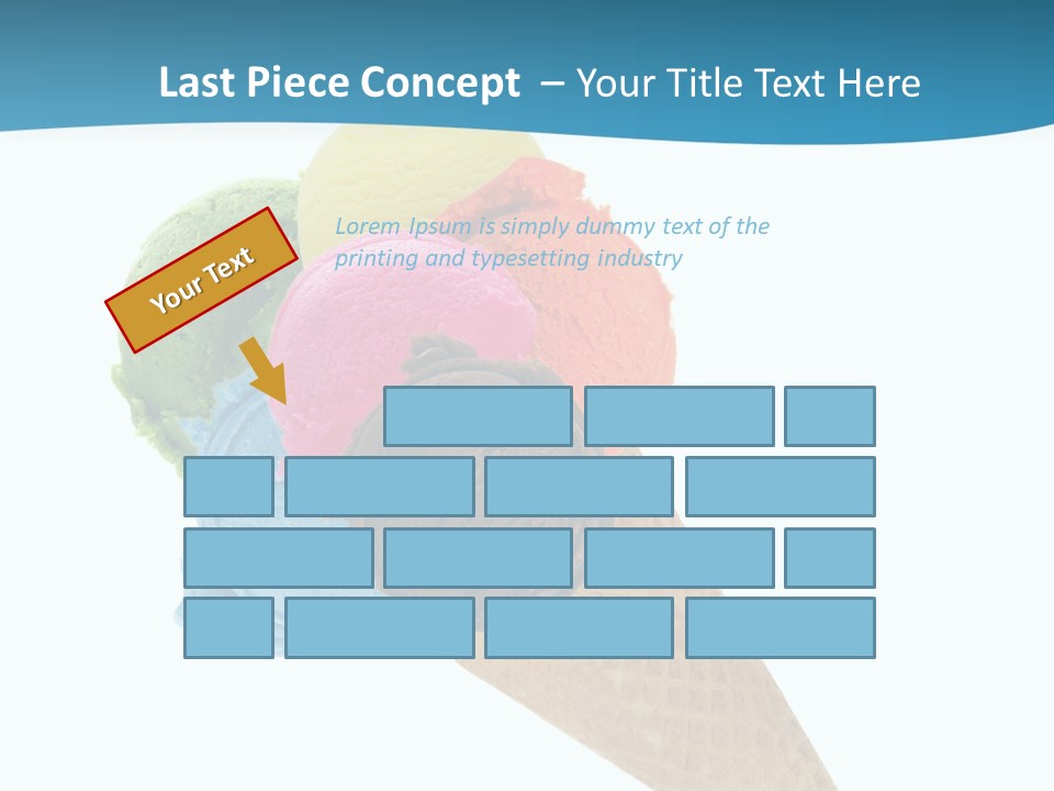 Cream Milk Sweet PowerPoint Template