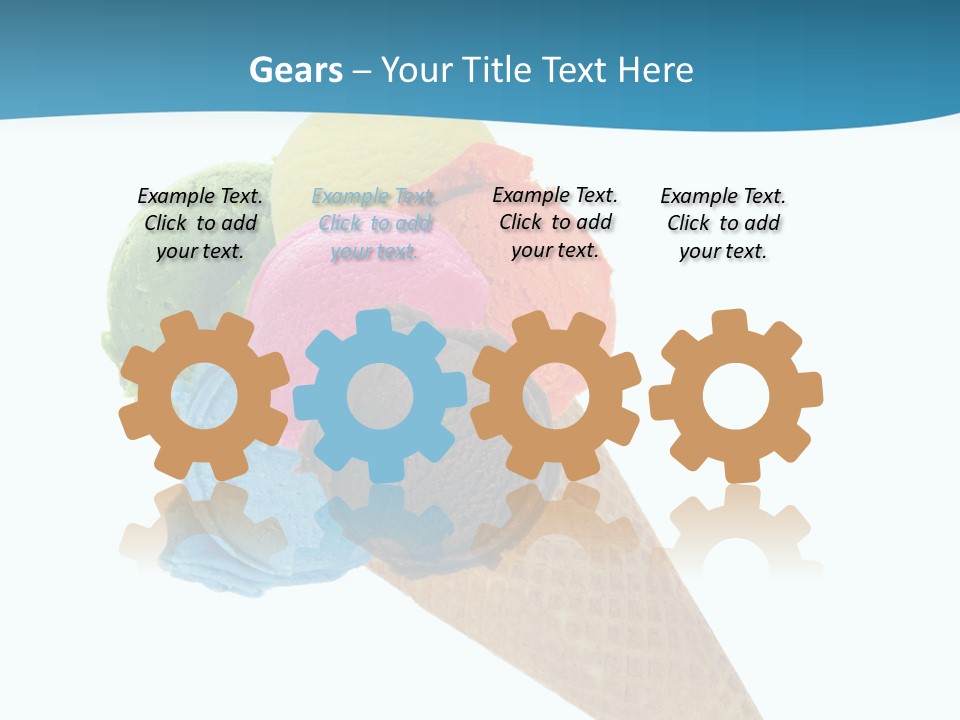 Cream Milk Sweet PowerPoint Template