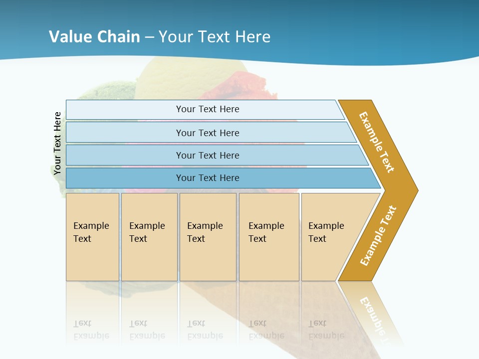 Cream Milk Sweet PowerPoint Template