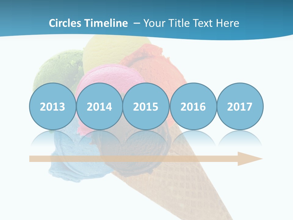 Cream Milk Sweet PowerPoint Template