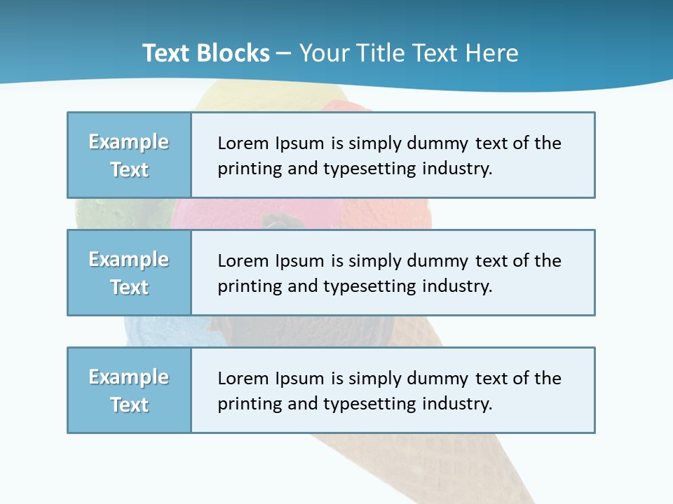 Cream Milk Sweet PowerPoint Template