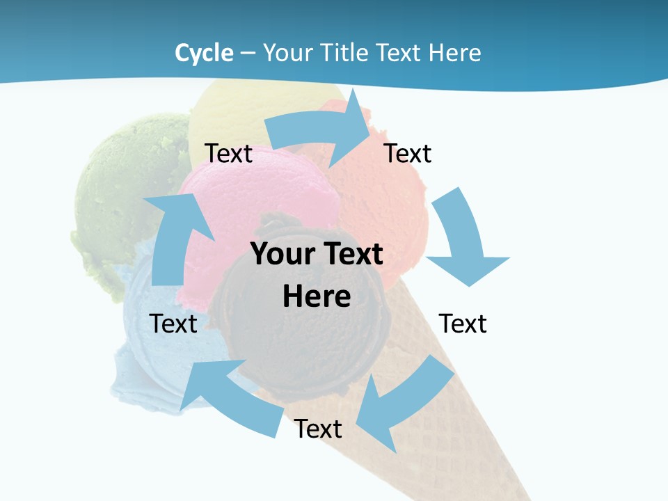 Cream Milk Sweet PowerPoint Template