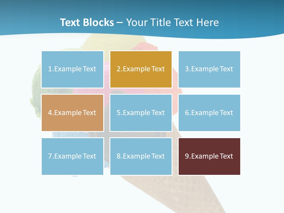 Cream Milk Sweet PowerPoint Template