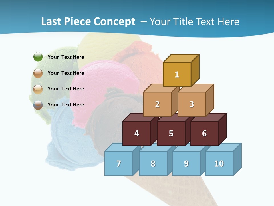 Cream Milk Sweet PowerPoint Template