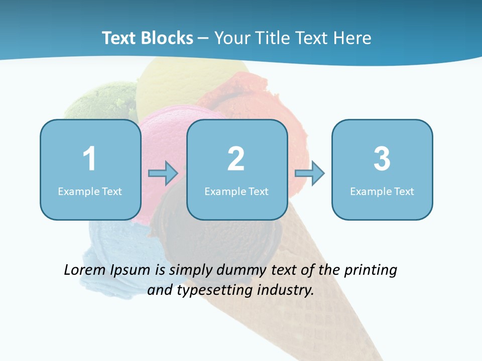 Cream Milk Sweet PowerPoint Template