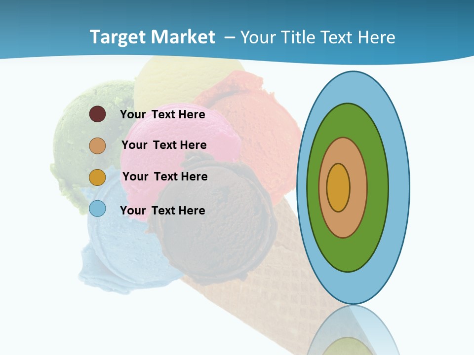 Cream Milk Sweet PowerPoint Template