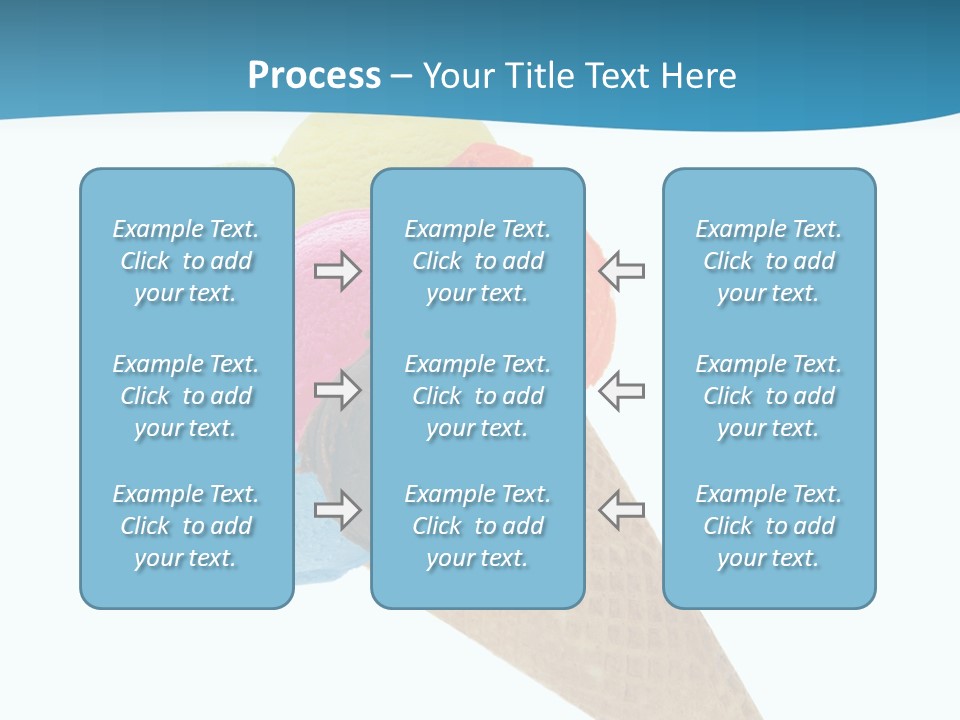 Cream Milk Sweet PowerPoint Template