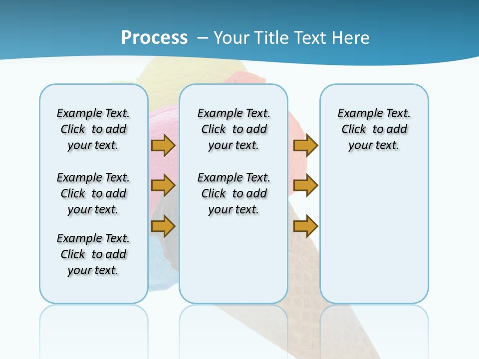 Cream Milk Sweet PowerPoint Template