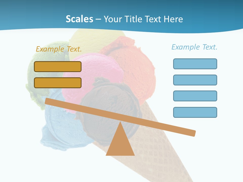 Cream Milk Sweet PowerPoint Template