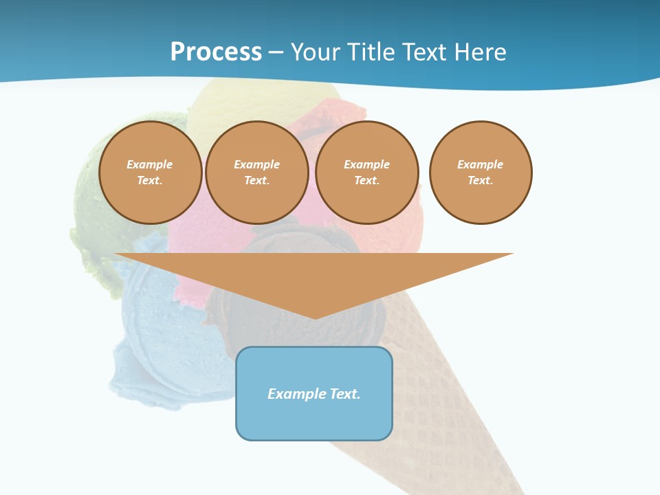 Cream Milk Sweet PowerPoint Template