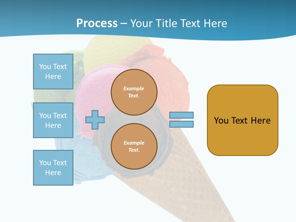 Cream Milk Sweet PowerPoint Template