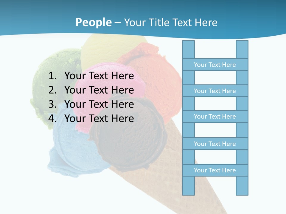 Cream Milk Sweet PowerPoint Template