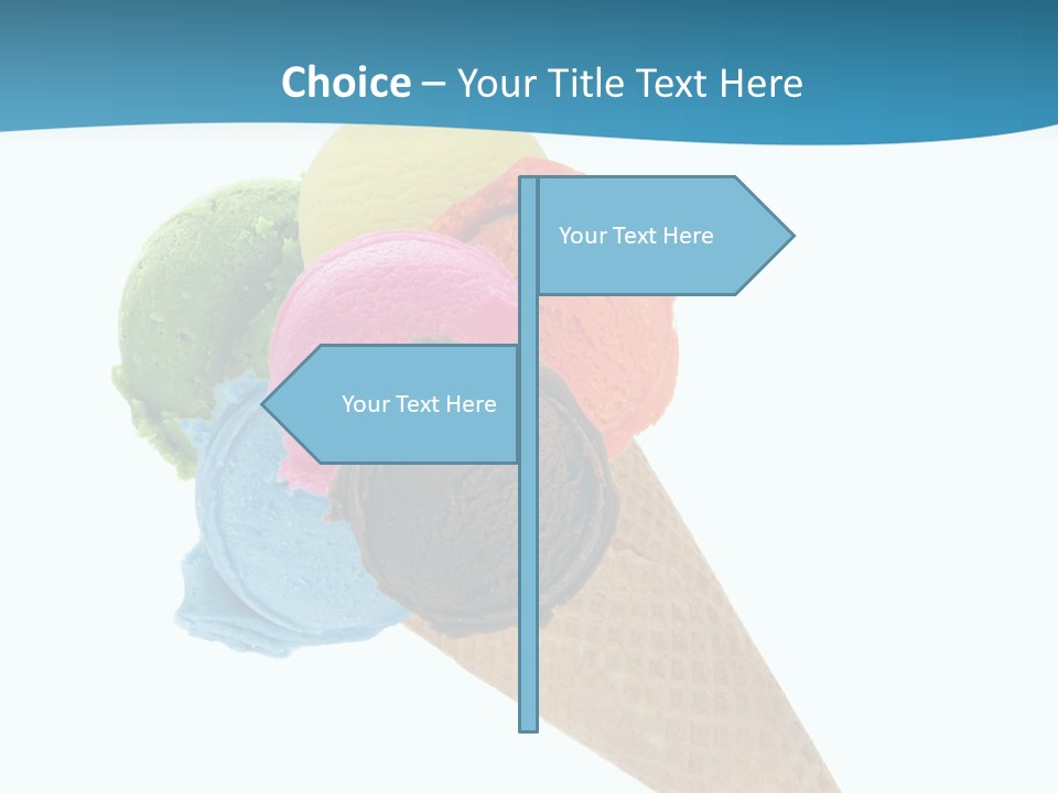 Cream Milk Sweet PowerPoint Template