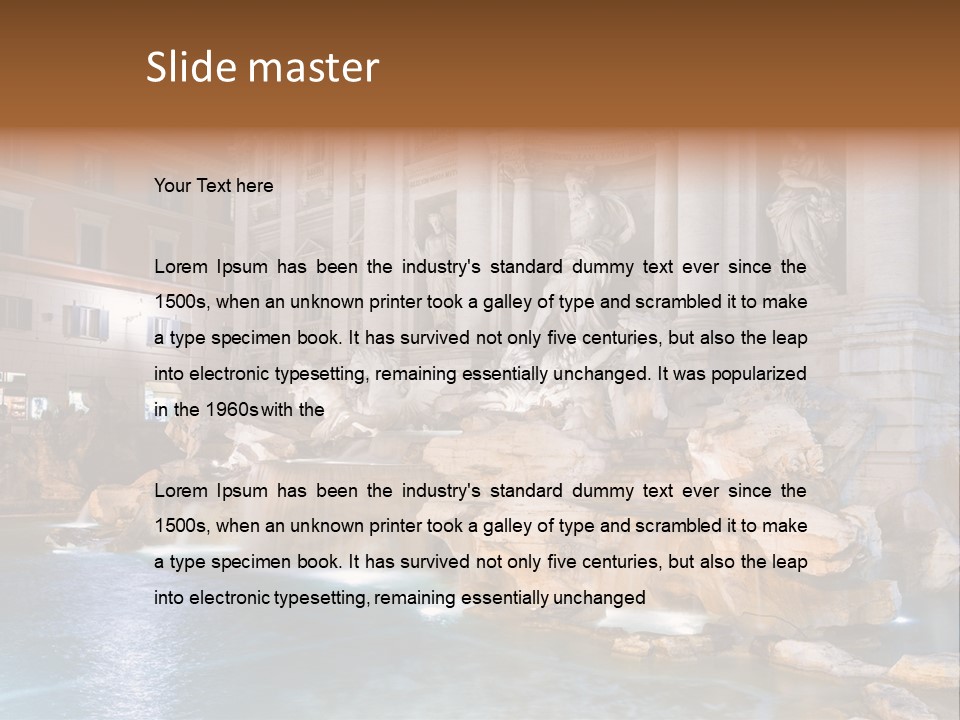 Lazio Italy Historic PowerPoint Template