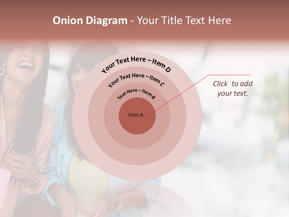 Women Joyful Fun PowerPoint Template