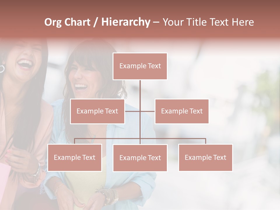 Women Joyful Fun PowerPoint Template