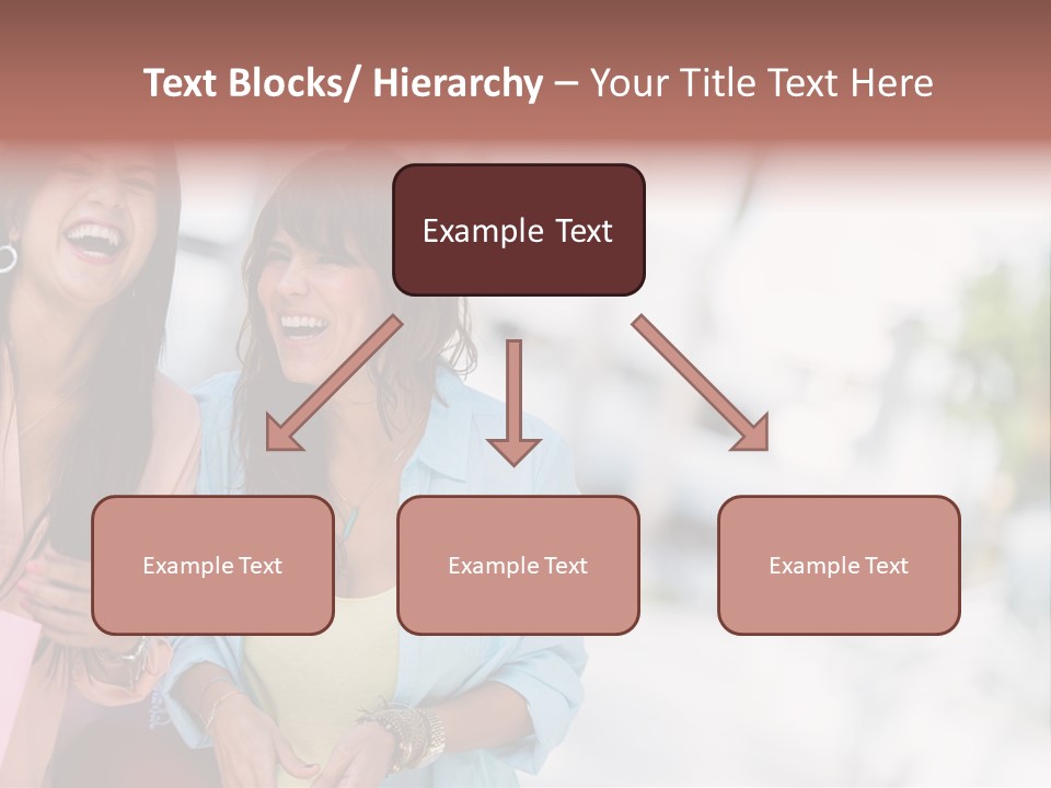 Women Joyful Fun PowerPoint Template