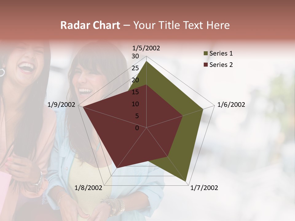 Women Joyful Fun PowerPoint Template