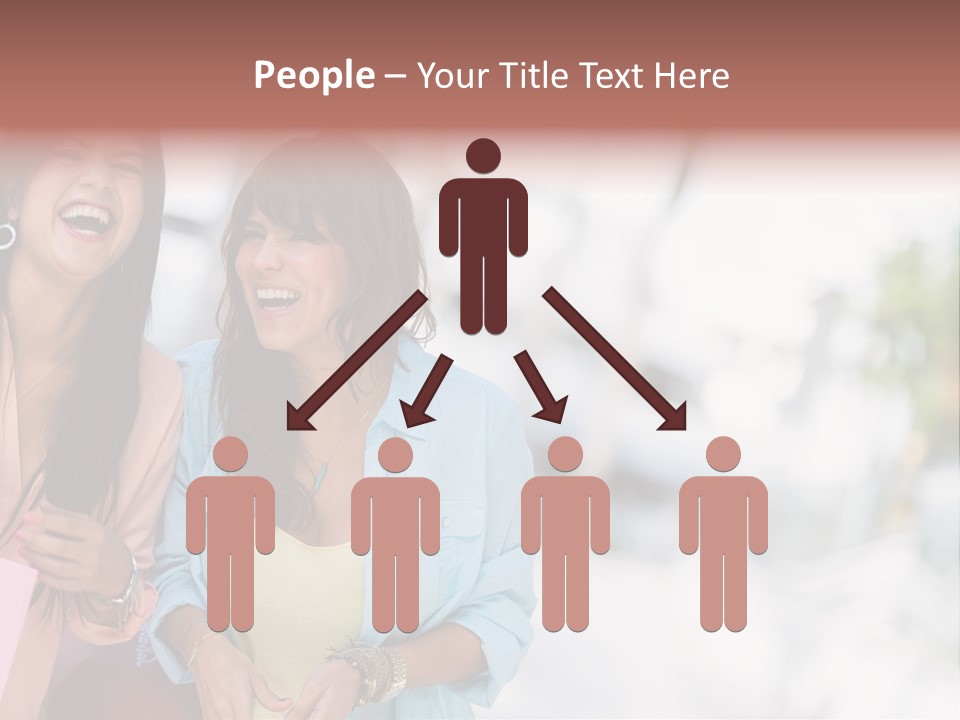 Women Joyful Fun PowerPoint Template