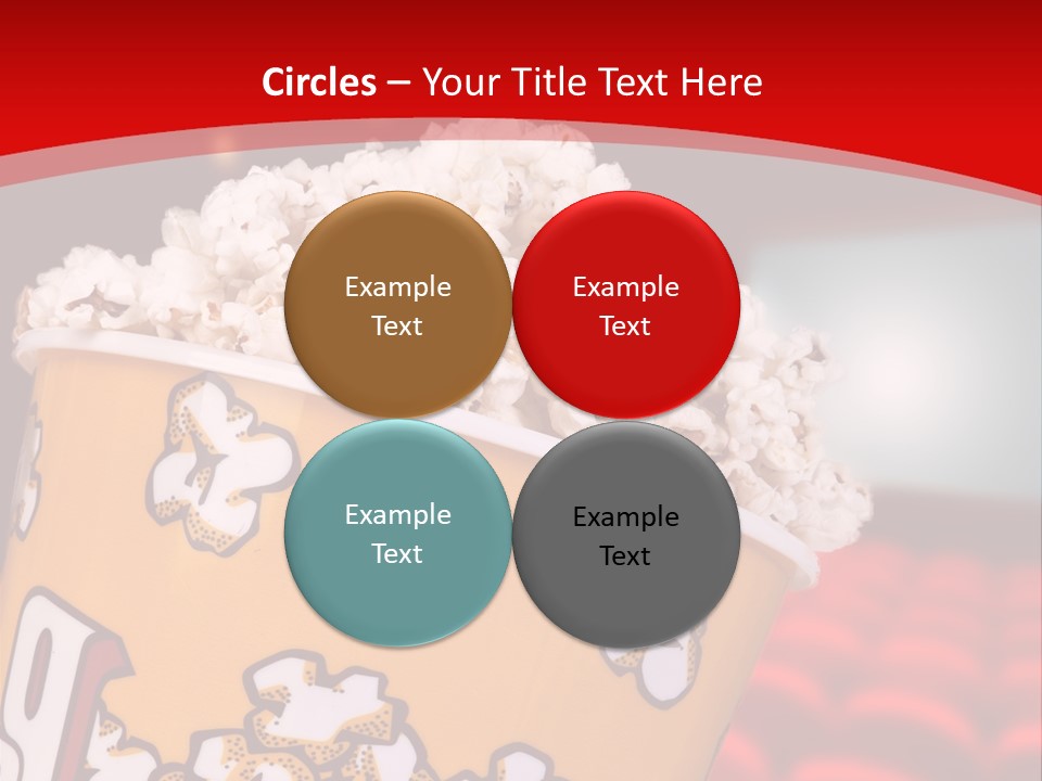 Cinema Photography Buttery PowerPoint Template