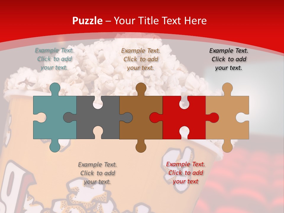 Cinema Photography Buttery PowerPoint Template