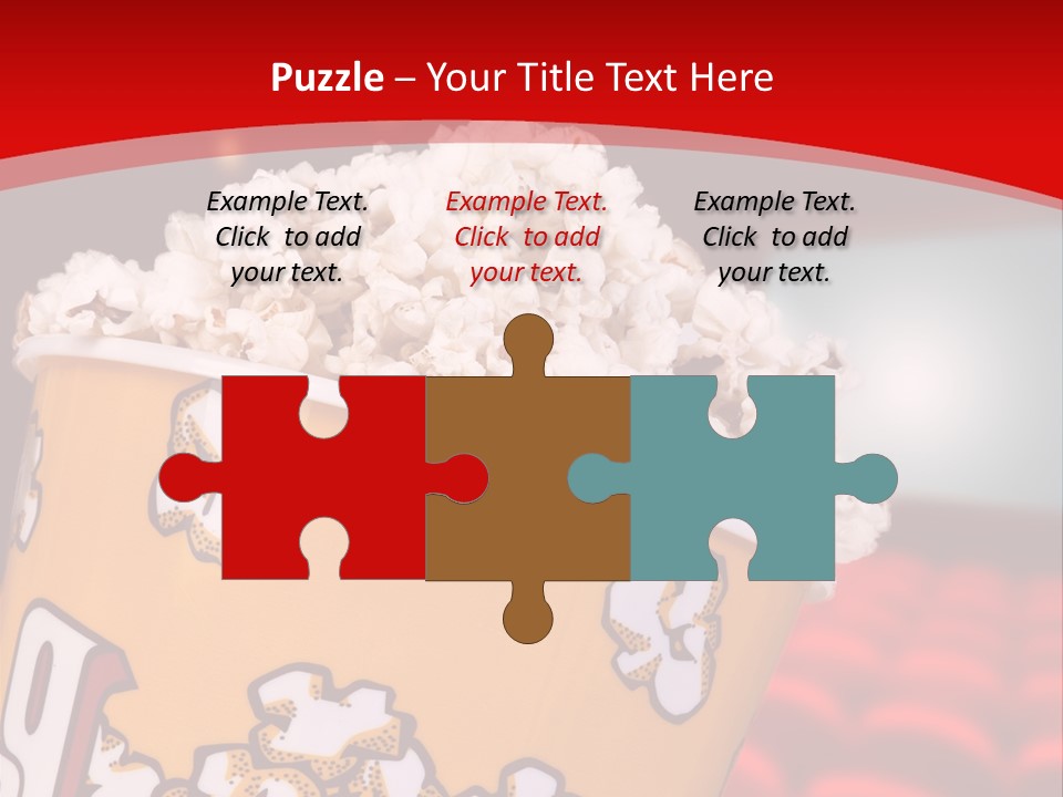 Cinema Photography Buttery PowerPoint Template