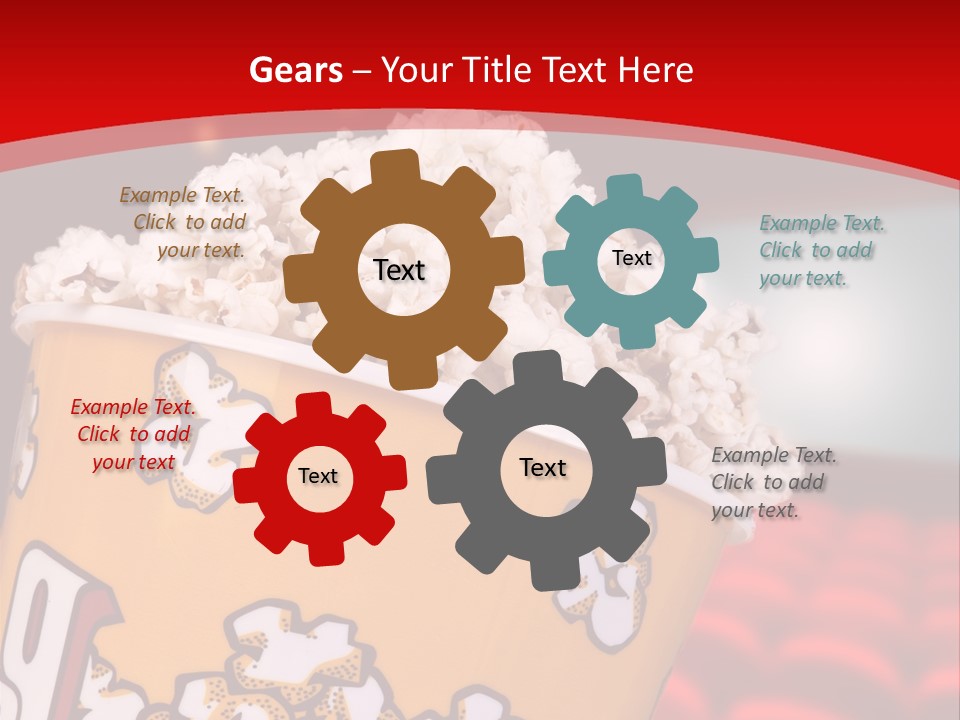 Cinema Photography Buttery PowerPoint Template